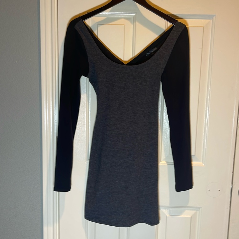 Vans open back dress